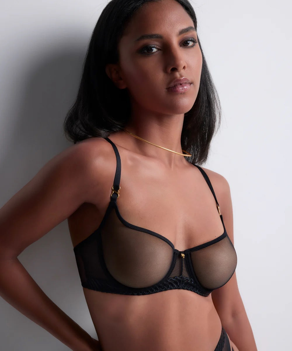Sheer Emotions Half cup Bra