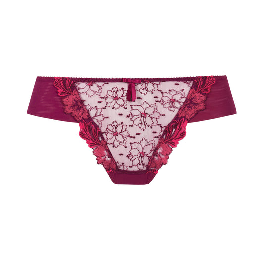 Cleo Thong in Grenat