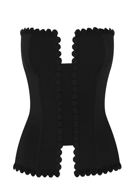 Corset square twill