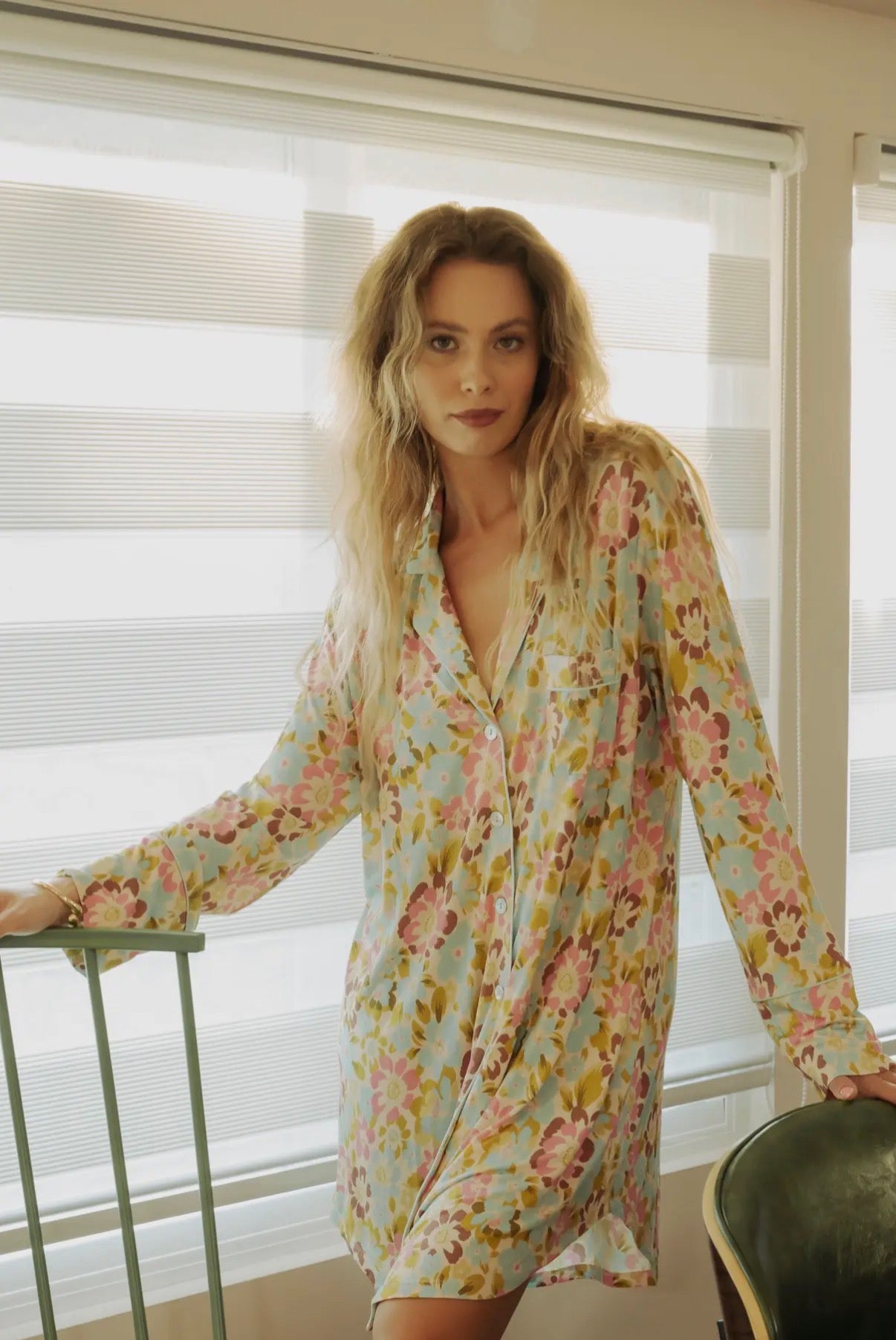 Painted Blooms Sleepshirt
