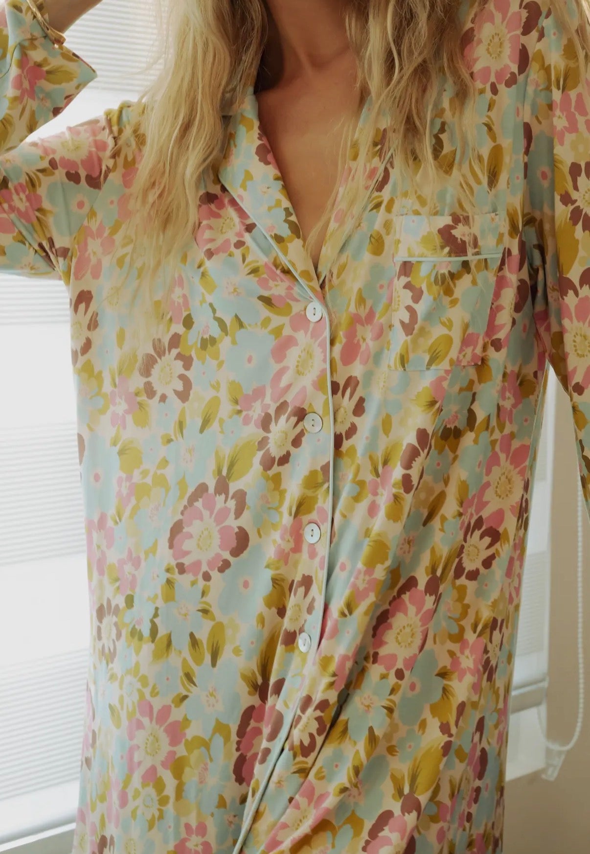 Painted Blooms Sleepshirt