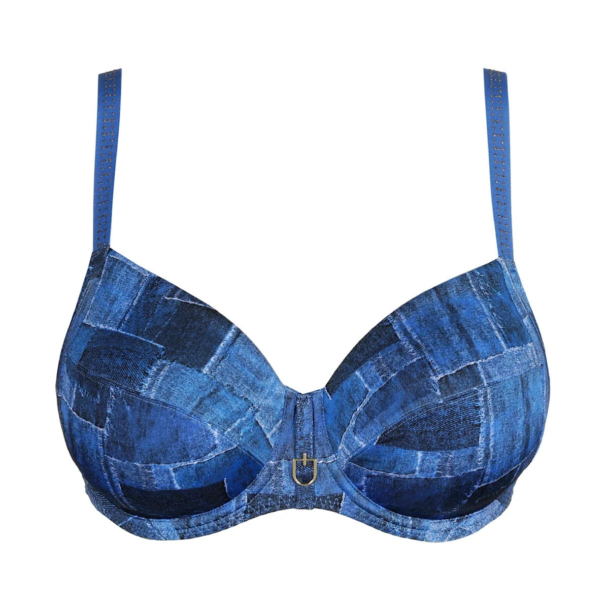 Mauna Twill Blue Bra