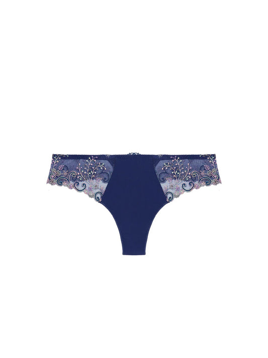 Delice Rainbow Blue Thong