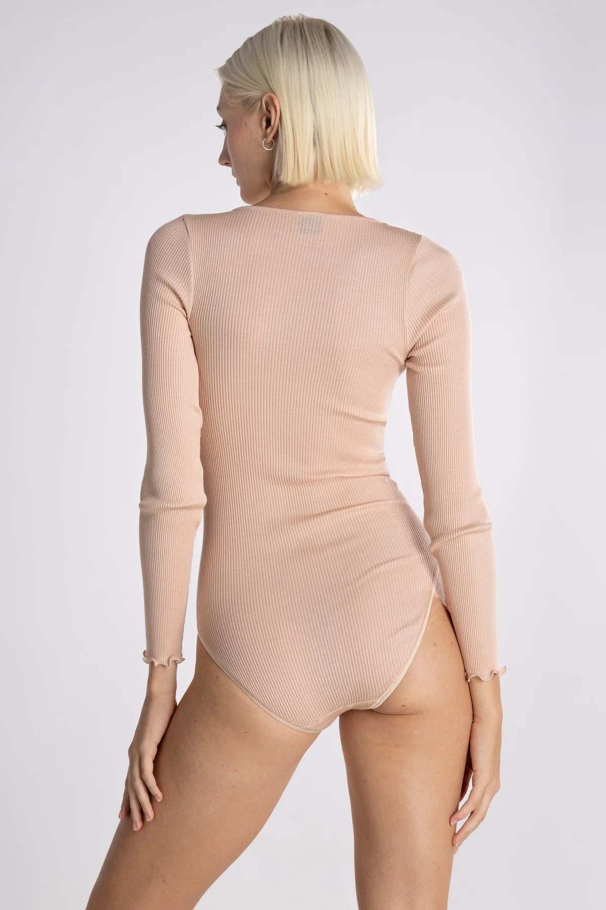 Wool & Silk Longsleeve bodysuit