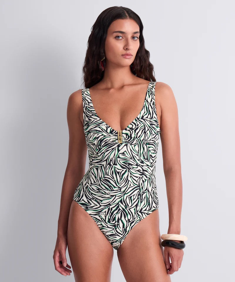 Tropical Splash one-Piece Swimsuit
