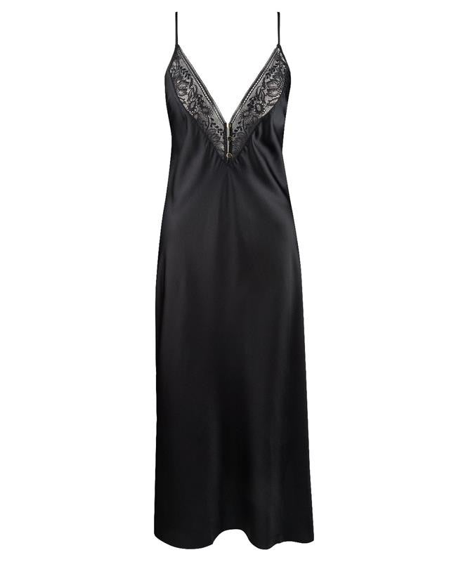 LONG NIGHTDRESS NOIR