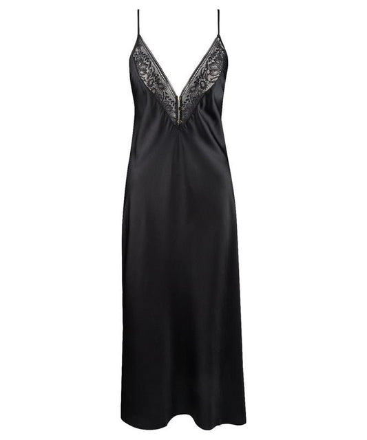 LONG NIGHTDRESS NOIR