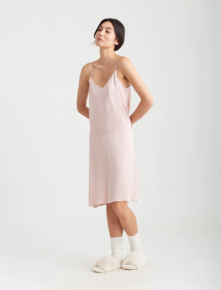 Audrey Silk Slip Nightgown